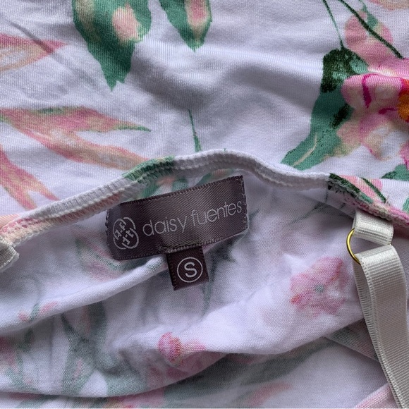 DAISY FUENTES INTIMATES Womens Lace Trim Chemise Size S Stretch Fabric - Picture 6 of 9